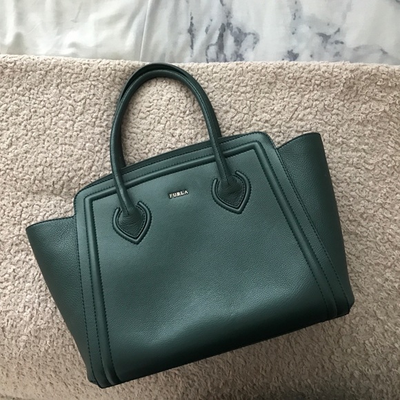 furla college tote